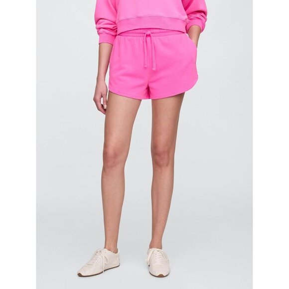 Womens Pull-on French Terry Short - Picture 4 of 6